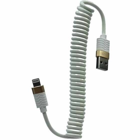 کابل فنری BYZ مدل BL- 656 با تبدیل USB-A به لایتنینگ