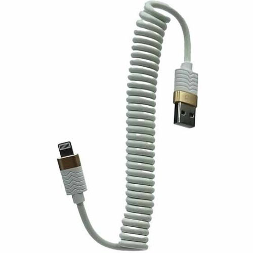 کابل فنری BYZ مدل BL- 656 با تبدیل USB-A به لایتنینگ