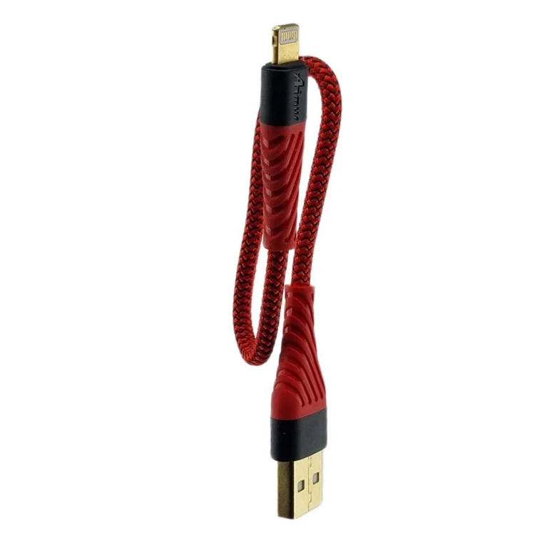 کابل شارژ USB به لایتنینگ آیومز (Aiums) مدل پاوربانکی (مخصوص آیفون)