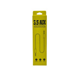 کابل AUX کنفی G006 دو سر فلز (۱ متری) | کابل انتقال صدای استریو با دوام بالا