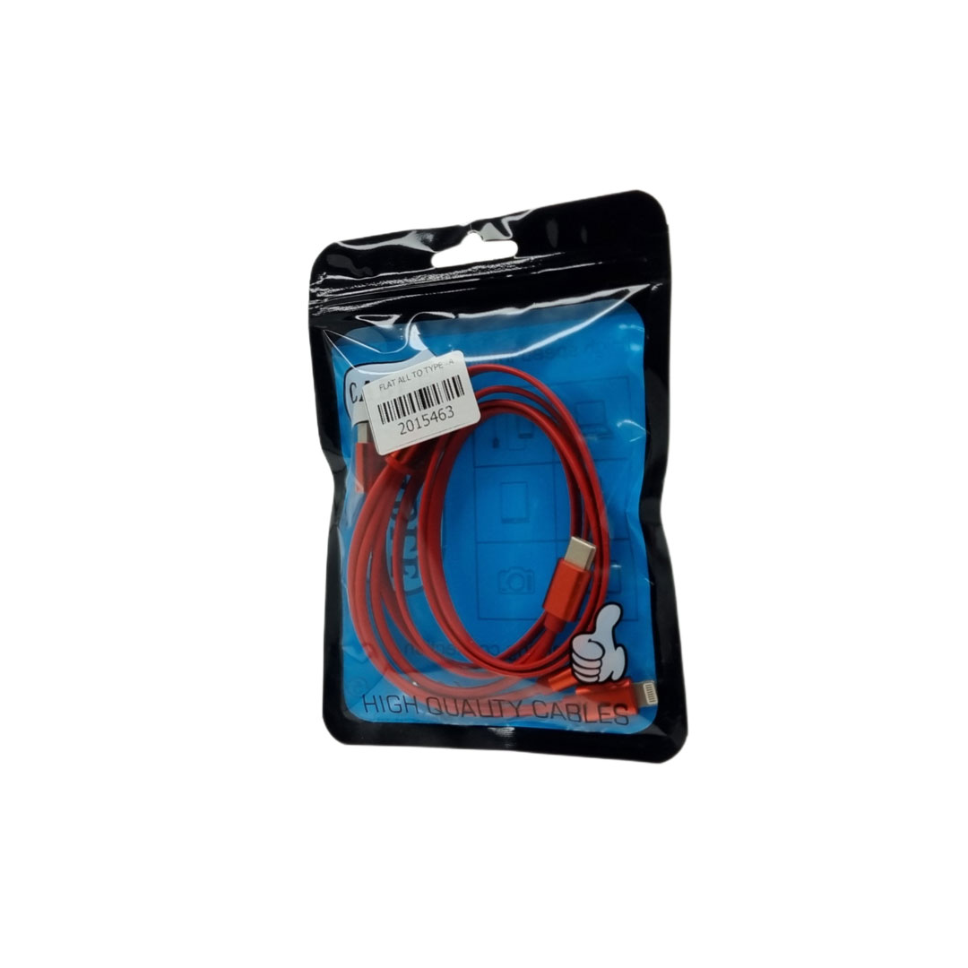 کابل شارژ سه کله (۳ در ۱) | تبدیل USB به Lightning، Type-C و Micro-USB