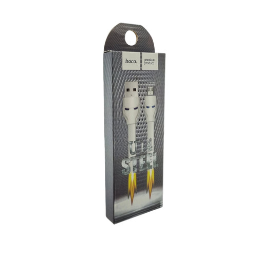 کابل شارژ و انتقال داده هوکو سری استیل (Hoco Steel Series) | فوق مقاوم و باکیفیت