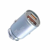 شارژر فندکی ۱۰۰ وات رِمکس (REMAX) مدل RCC110 | بدنه فلزی مینی | خروجی PD+QC