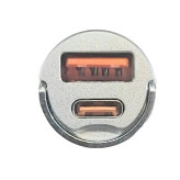 شارژر فندکی ۱۰۰ وات رِمکس (REMAX) مدل RCC110 | بدنه فلزی مینی | خروجی PD+QC